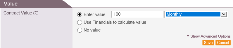 Fig 1 - Contract Value